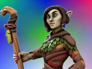 An Image of the witch Ilya